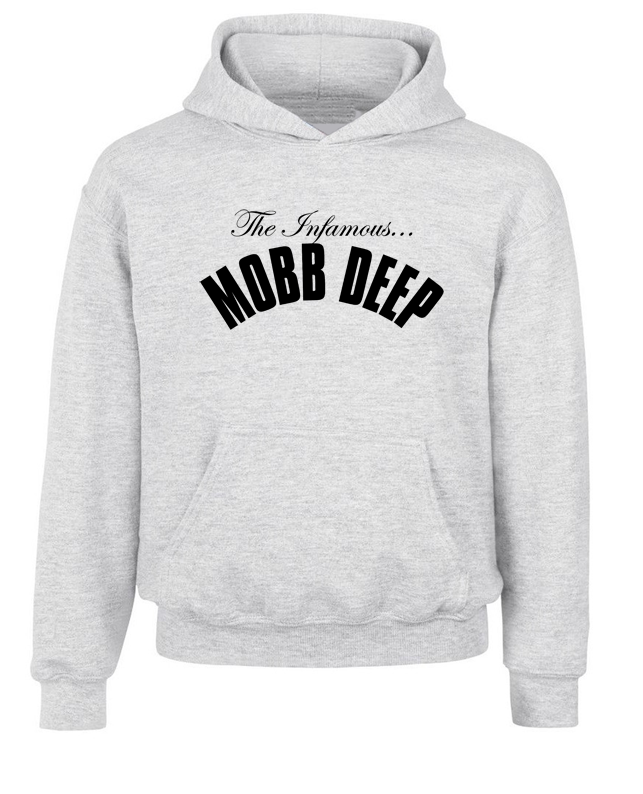 Pull à Capuche Mobb Deep Infamous - Sweat-shirt Hip-hop, Multicolore, Coton, Neuf Sans étiquettes