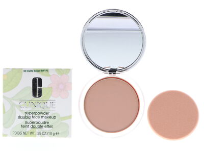 Clinique Superpowder Double Face Makeup, 02 Matte Beige, 0.35 oz