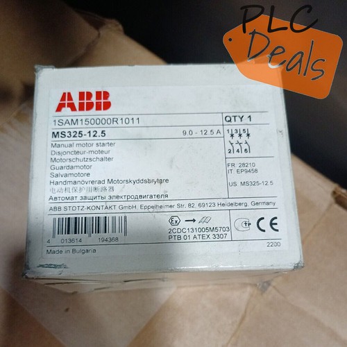 1PC New in Box Abb 1SAM150000R1011 MS325 2.5-4A PLC MOUDLE - Picture 1 of 1