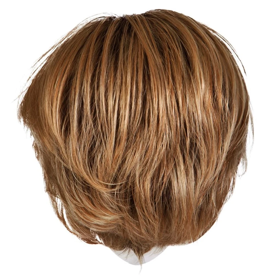 Raquel Welch Monólogo Corto Clásico Pixie RL14/25SS - Sombreado Miel Jengibre Foto 4 de 4