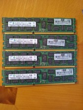 Samsung 32GB 4 8GB PC3-10600R DDR3 Registered ECC Server RAM M393B1K70CH0-CH9Q