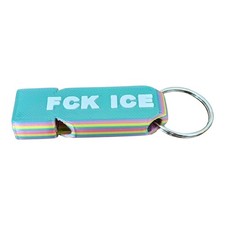 WARNING WHISTLES FOR ICY CONDITIONS RAINBOW 10-Pack , ICE Approved, FCK ICE