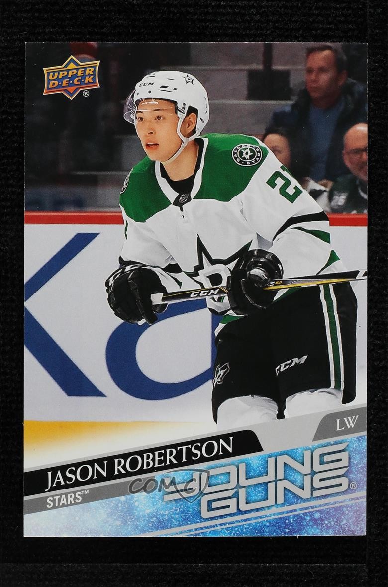 2020-21 Upper Deck Young Guns Jumbo Jason Robertson #235 Rookie RC 0c3