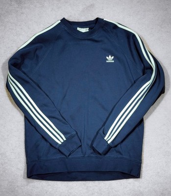 Adidas Adicolor Classics 3-Stripes Crew Sweatshirt XL Navy Blue