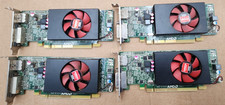 LOT of 4 Dell AMD Radeon R5 240 1GB DVI DP Low Profile Video Card F9P1R