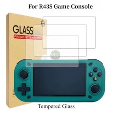 for R43S Handheld Game Console 9H Screen Protector Protective Film 
