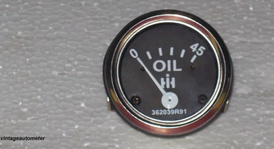 #ad #ad IH Farmall Oil Pressure Gauge fits Cub 1955 and up Screwin 0 45 $13.50