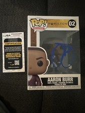 Leslie Odom Jr Funko Pop 02 NIB JSA Authentication COA Hamilton Aaron Burr