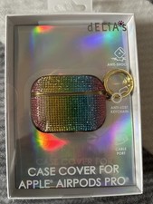 dELiA s Multicolor Anti-Shock Case for Apple AirPods Pro with Keychain Carabiner