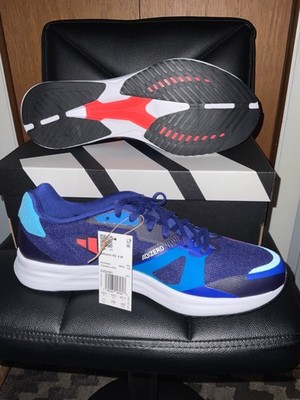 Adidas Adizero Running Shoe Men s RC 4 M Turbo  Blue And Orange US 11  BNWT