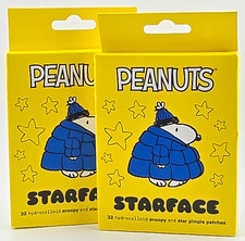 2 Starface x Snoopy PEANUTS Big Snoopy Pimple Patches Refill Pack 32 Patches Ea