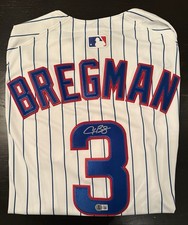 Chicago Cubs Alex Bregman Autographed Jersey