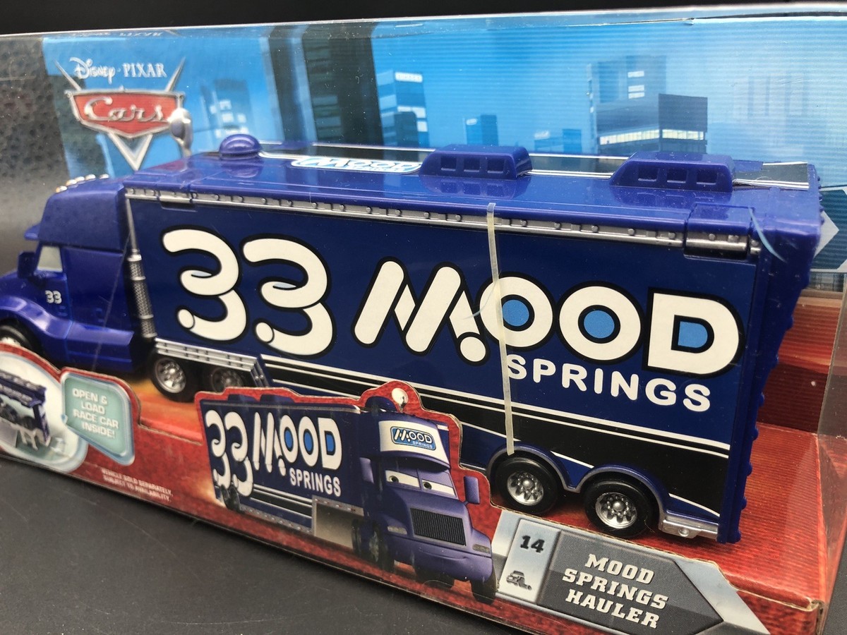 Disney Pixar Cars Mood Springs Hauler Semi Cab Trailer Chuck