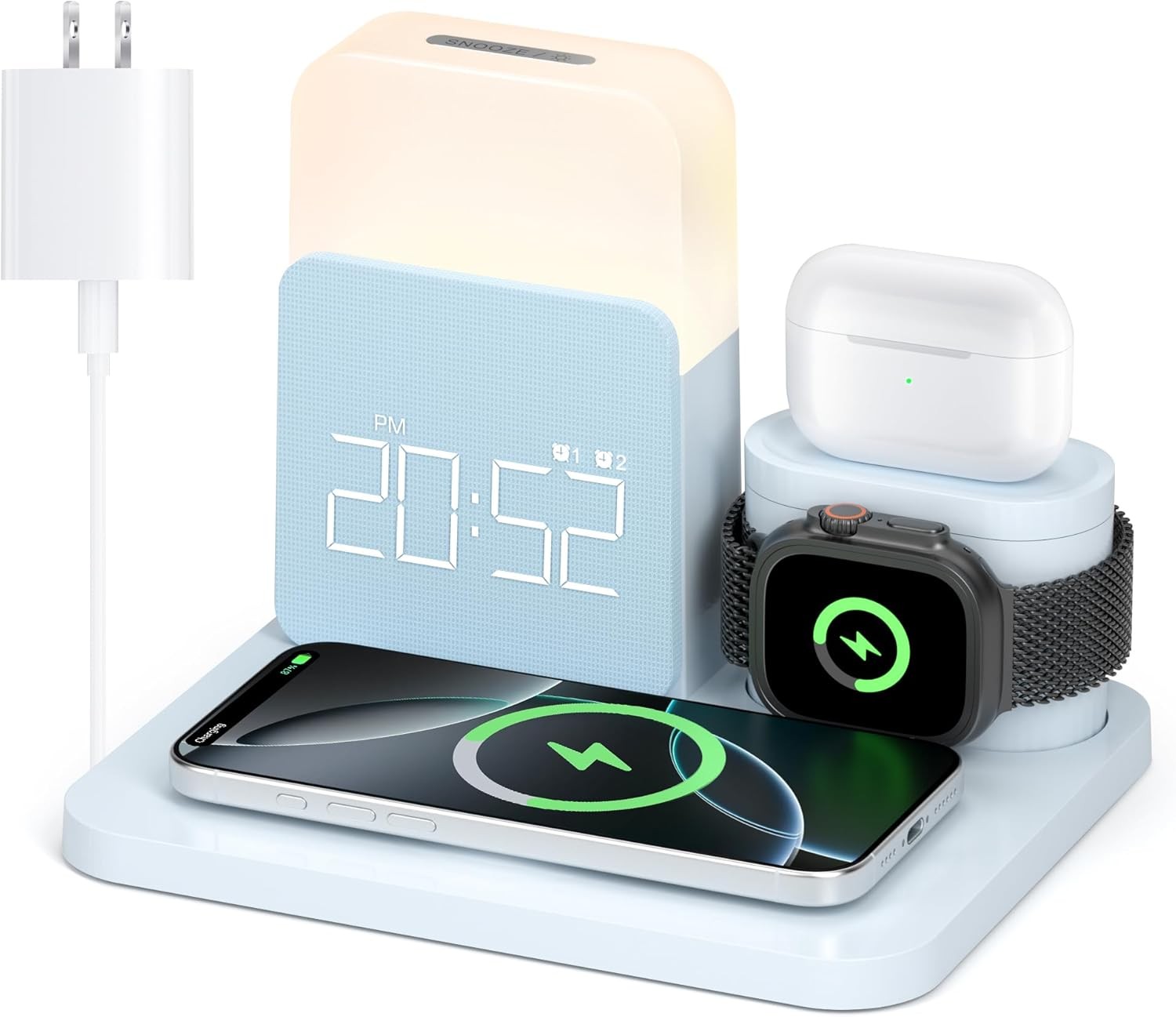 With Wireless Charger For Bedrooms