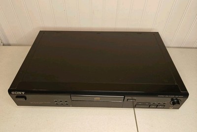TESTED Sony CD Player High Density Linear Converter CDP-XE500 Japan RCA Optical