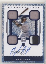 2018 Panini Chronicles Cornerstones Quartz 45/49 Miguel Andujar #4 Auto 4h5