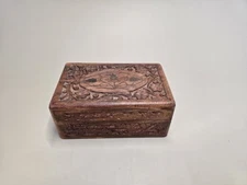 Beautiful Hand-carved Wooden Jewerly Box