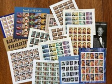 14 Full Sheets Forever Stamps 280 Stamps Mint - Face Value 218.4