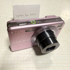 Sony Cyber Shot DSC-W120 Pink Digital Camera 7.2MP 4x Zoom 2.5in LCD Japanese