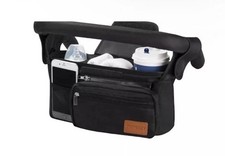Momcozy Universal Stroller Organizer Bag Insulated Cup Holders Detachable Pocket