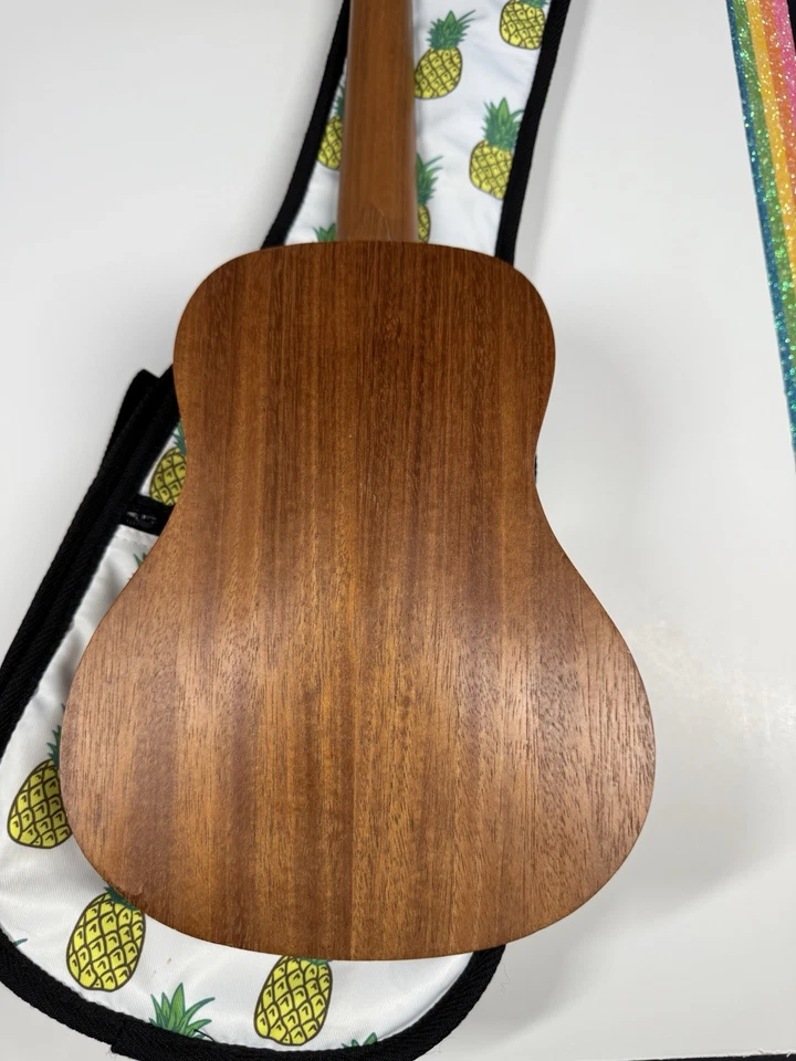 Tanglewood Tiare Ukulele TU101NA Learn To Play Multicolored Strings + Soft Case - Image 4 of 4