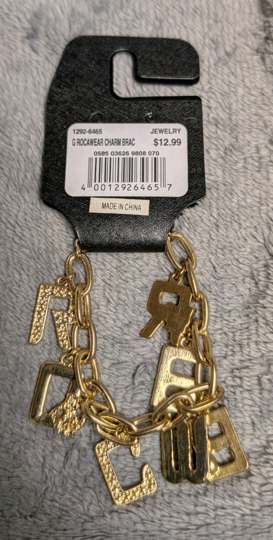 Multicolor  Charm, Bangle, Beaded, Chain Bracelet… - image 4