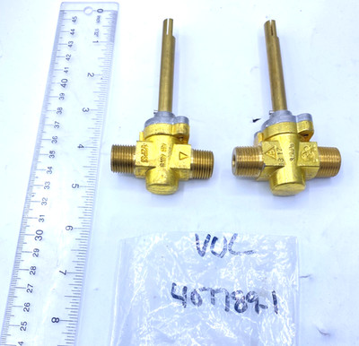Vulcan Hart Lot of 2 Gas Valve AB AW5 1/2 PSI 1342 3.5kPa 407789-1 New
