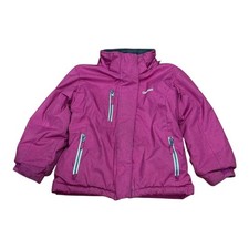 OshKosh B'gosh Jacket Youth 5 Pink Insulated Fleece Lined Winter Zip Pockets