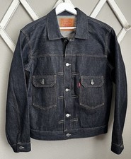 Levi s LVC 507XX Men's 42 1953 Type II Selvedge Denim Jacket Dark Wash
