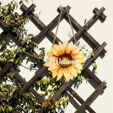 D��coration de porte tournesol r��sistante �� la d��formation pour d��coration p