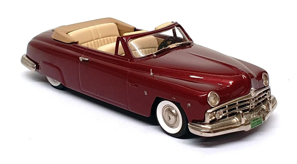 Brooklin 1/43 Scale BRK94a - 1949 Lincoln Cosmopolitan Convertible - Maroon - Image 2 of 4