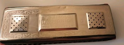 Retro Mundharmonika Tremolo Harmonica Made In Western Germany Vintage Sammler