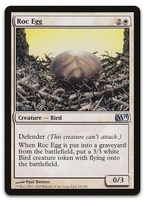 Roc Egg #25 (NM) Magic 2011 M11 Magic MTG