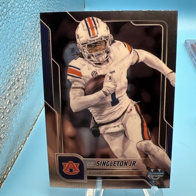 Eric Singleton Jr. 2025 Bowman University Chrome Auburn #186