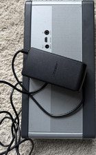 Bose SoundLink III Portable Bluetooth Speaker, Aux Input, Gray/Black/Silver