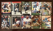 10 Different Eddie George Cards Including Rookie 