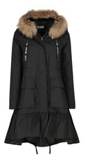 red Valentino woman's coat - black size small