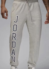 Nike Air Jordan Sport Crossover Men's Sweatpants 2XL Gray Legend Ink NWT
