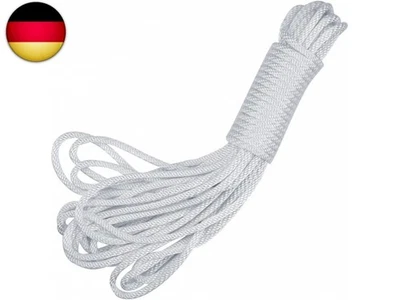 Nylon Seil 10 m x 4 mm Paracord Weiß Polypropylenseil Seil für Sonnenschirm H - Bild 1 von 4