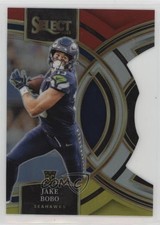2023 Panini Select Premier Level Red & Yellow Prizm Die-Cut Jake Bobo #149 1e1b