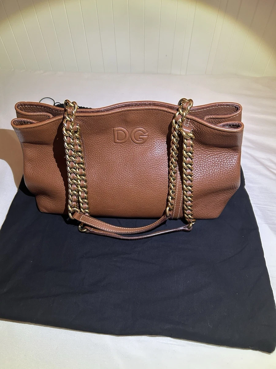 Dolce&Gabbana Leather Exterior Brown Bags & Handbags for Women for