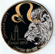 CzAF Czech air force Sweden Thailand Hungary Lion Effort 2015 Caslav AB patch