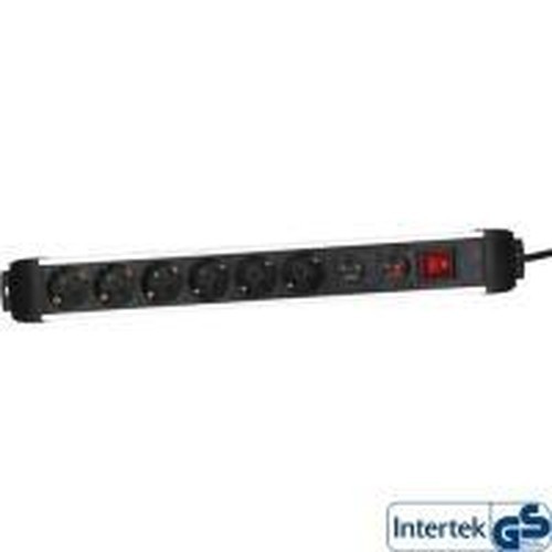 InLine Prolunga 6 Vie - Multipresa Standard IT/DE per Rack e Uffici - 1