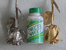 SACCHARIN Necta Sweet Sugar Substitute 1 Grain 1000-Tablets Bottle Gluten Free