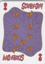 Scooby-Doo 9 of Clubs Hanna-Barbera Cartoon Playing Card