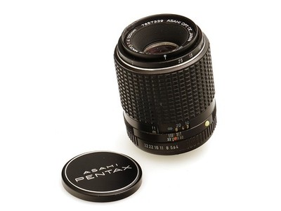 Asahi Makroobjektiv SMC Pentax-M Macro 4 / 100 mm für Pentax PK - defekt !
