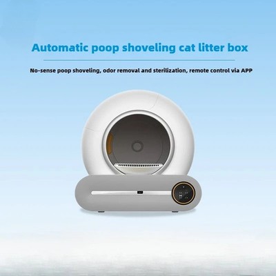 Smarte Katzentoilette für Haustiere Automatische Reinigung elektrischer großer Deodorant-Katze 