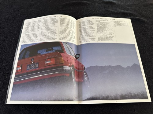 BMW 325iX 1988 1989 solo folleto E30 serie 3 325 iX AWD catálogo de ventas EE. UU. 89 - Imagen 6 de 8