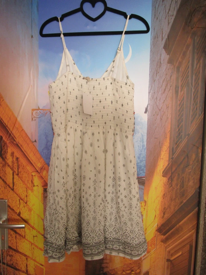 Damen Kleid Boho Ethno mit Stickerei Gr. 40 Neu mit Etikett - Bild 3 von 3