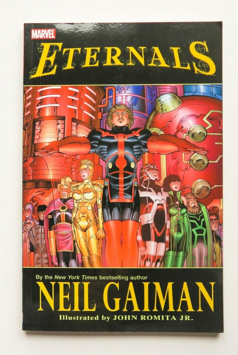 Eternals Neil Gaiman John Romita Jr. Marvel Graphic Novel Comic